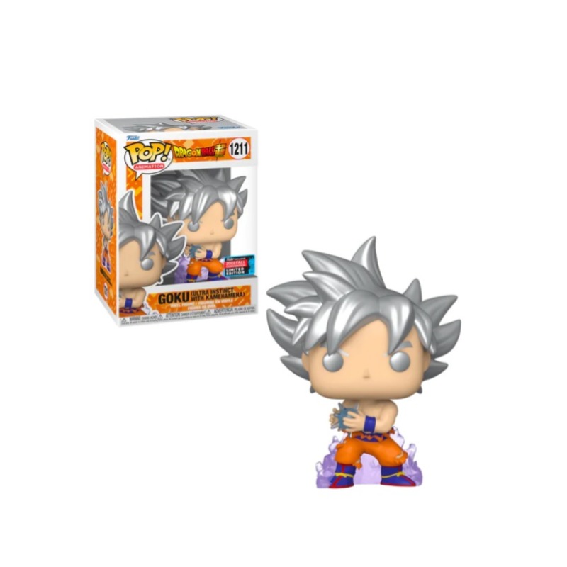 Funko Pop Dragon Ball - Goku Ultra Instinct w/ Kamehameha