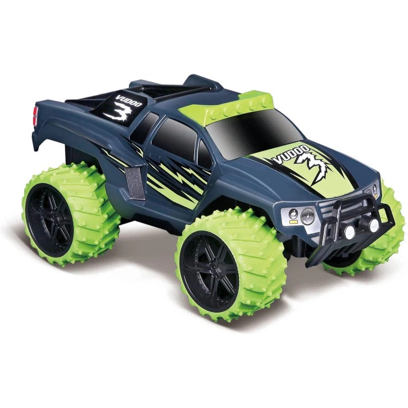 Maisto 1: 16 Off Road Vudoo RC Car – 2. 4GHz Grey with Green