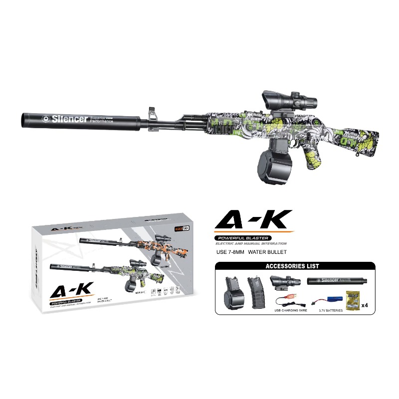 AK Water Assault Toy Rifle