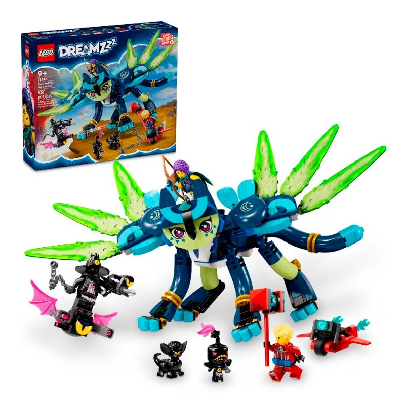 Lego Dreamzzz Zoey And Zian The Cat-Owl 71476