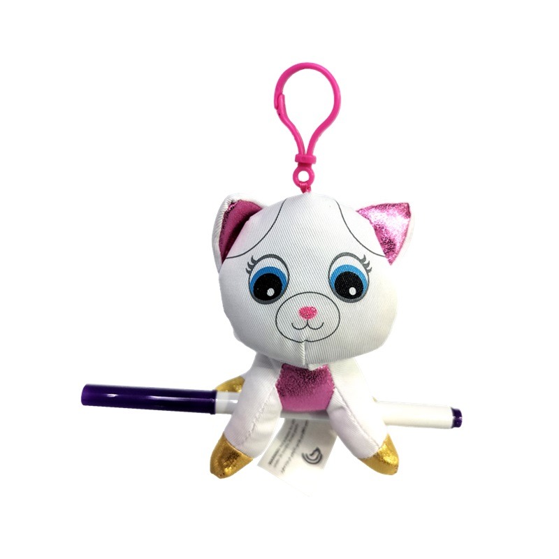Crayola Colour Me Plush Backpack Clip