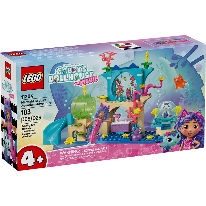 LEGO Mermaid Gabby’s Aquarium Adventure