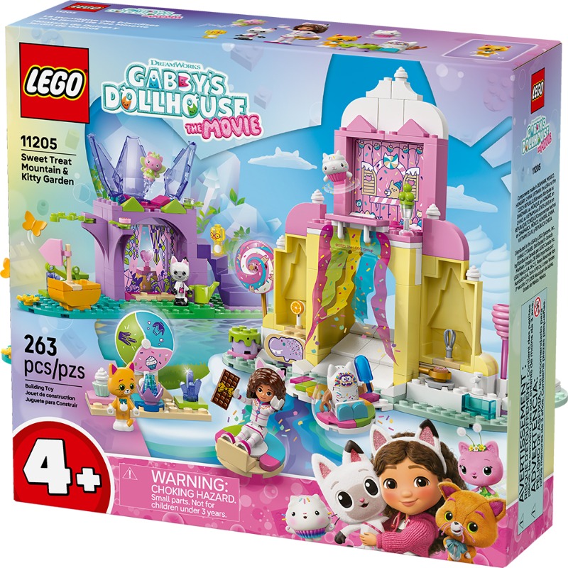 LEGO Gabby’s Dollhouse Sweet Treat Mountain & Kitty Garden
