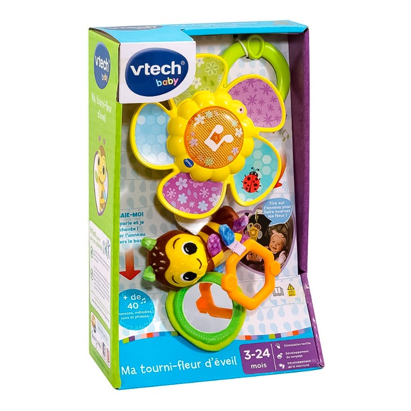 Vtech Tug & Spin Busy Bee Clip Toy
