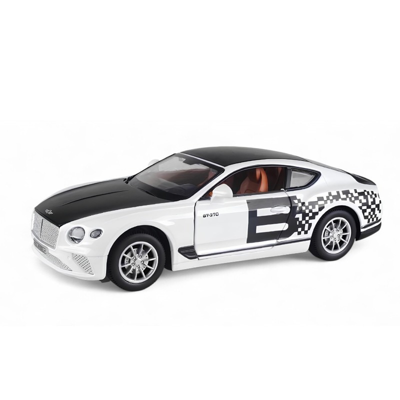 Bentley Continental Diecast Metal Pull Back Action Car 1: 22