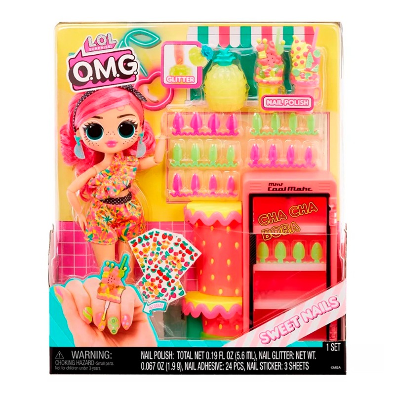 L. O. L. Surprise OMG Sweet Nails Pinky Pops Fruit Shop