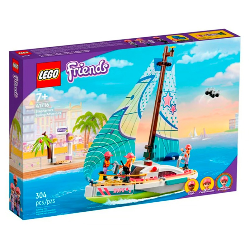 LEGO Friends Stephanie Sailing Adventure Building Playset
