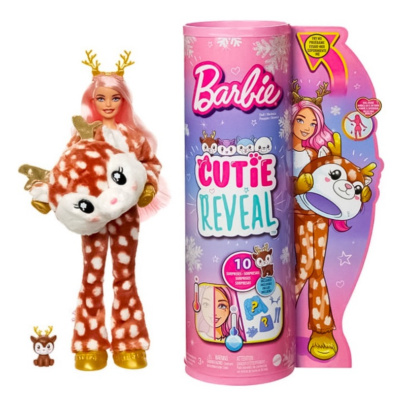 Barbie Cutie Reveal Winter Sparkle Series - Deer