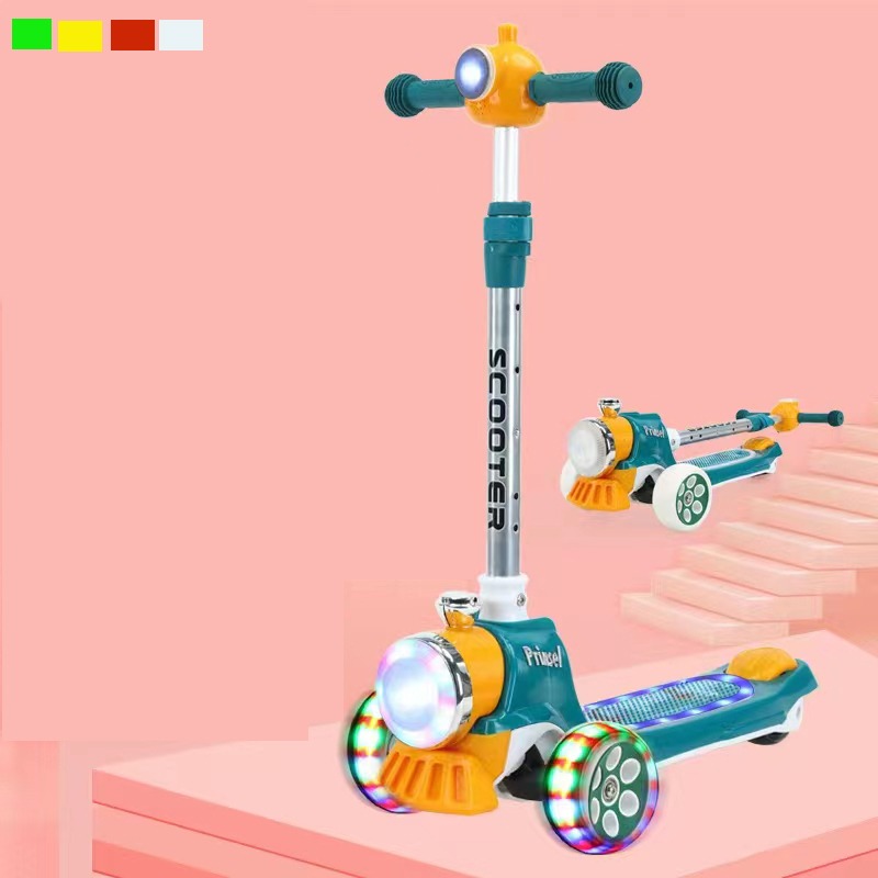 3 Wheel Scooter With Music And Light