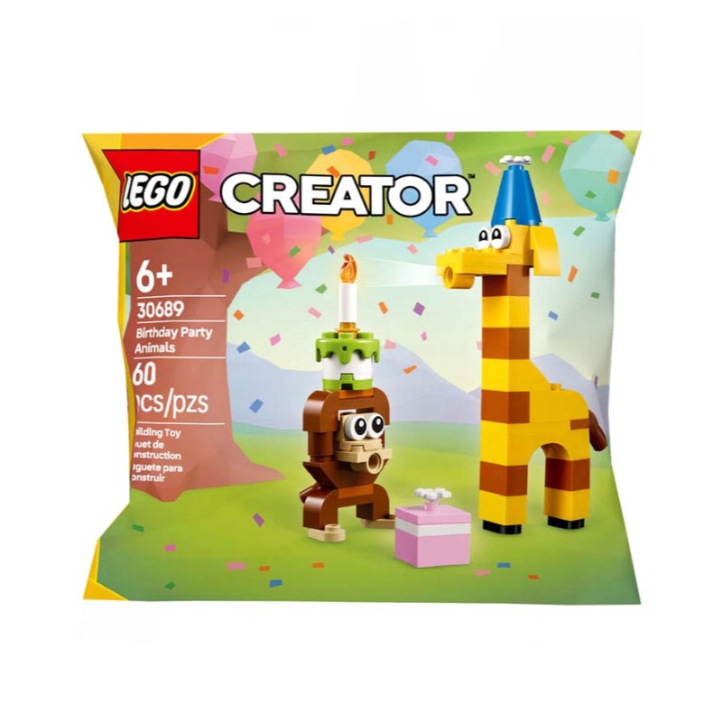 Lego Playset Creator Birthday Party Animals Gift Box 30689