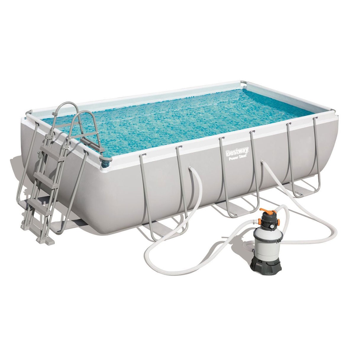 Bestway Power Steel Rectang Swimming Pool