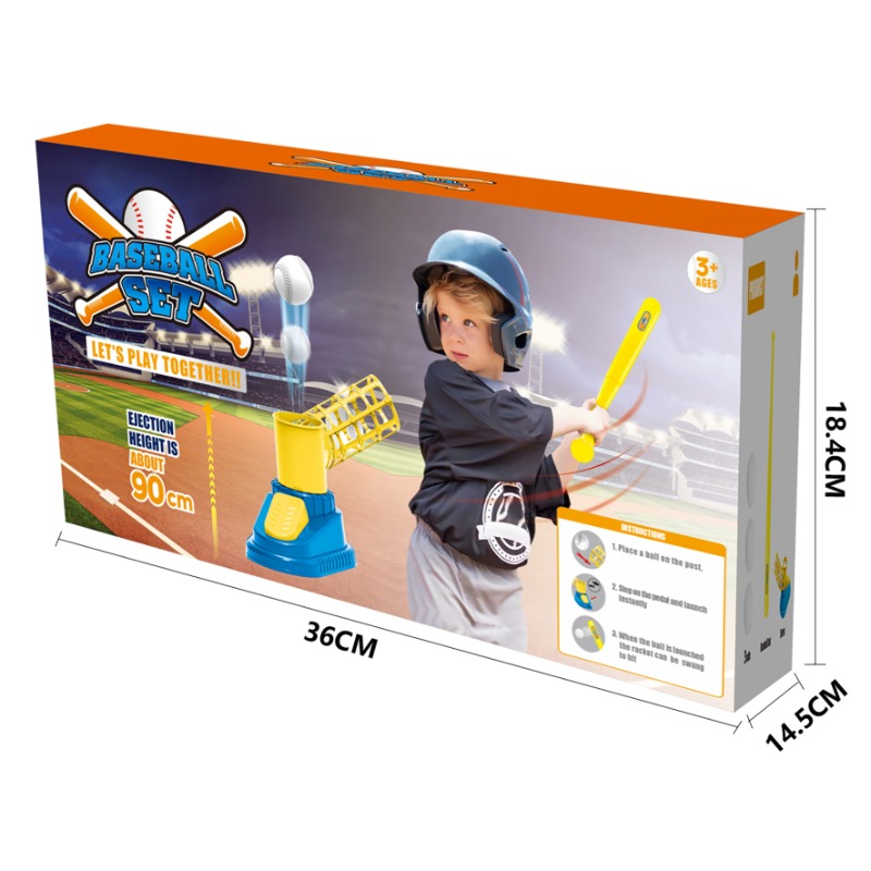 Pop A Pitch Baseball Set