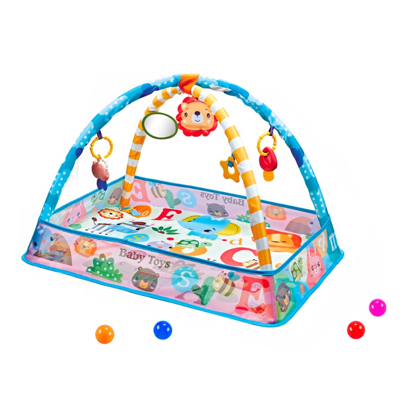 Activity Center Baby Cradle with Music 2 in 1 Pink Color