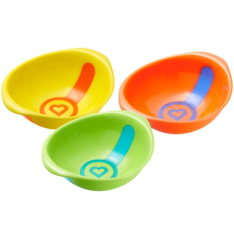 Munchkin White Hot Bowls - 3 Pcs