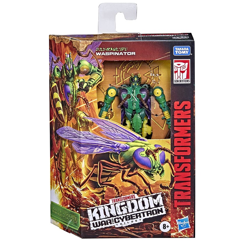 Transformers War For Cybertron Kingdom Deluxe Waspinator Figure
