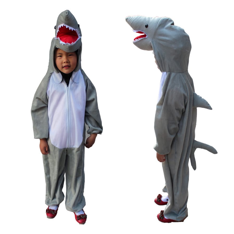 Shark Costume 130 cm - Large