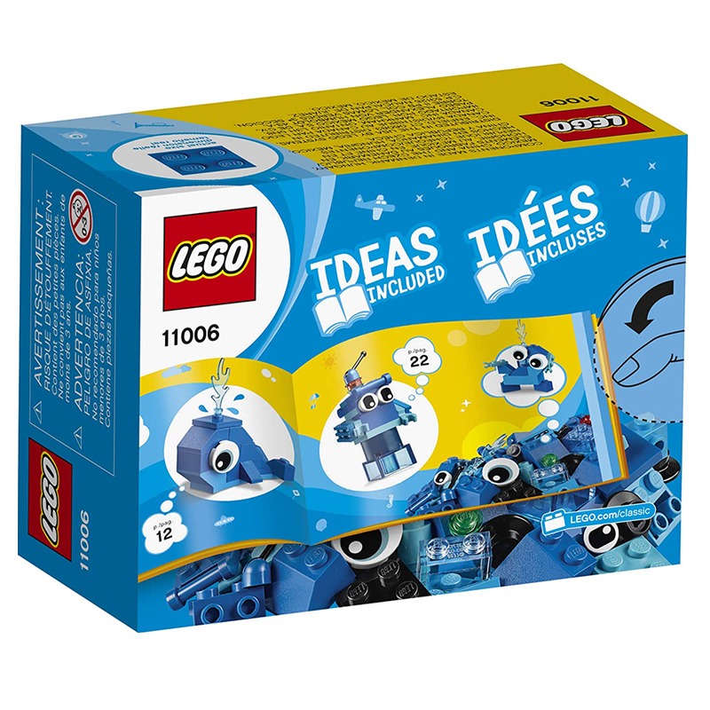 LEGO Classic Creative Blue Bricks 11006