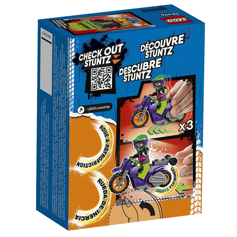 LEGO City Wheelie Stunt Bike Building Kit