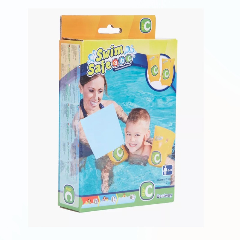 Bestway Swim Safe Jr Armbands Stepc - Yellow