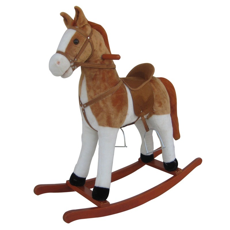 Rocking Horse - Brown Beige