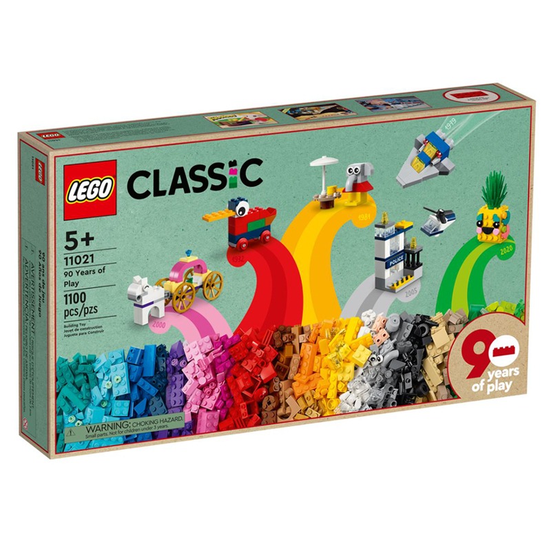 LEGO Classic 90 Years Of Play Set 11021