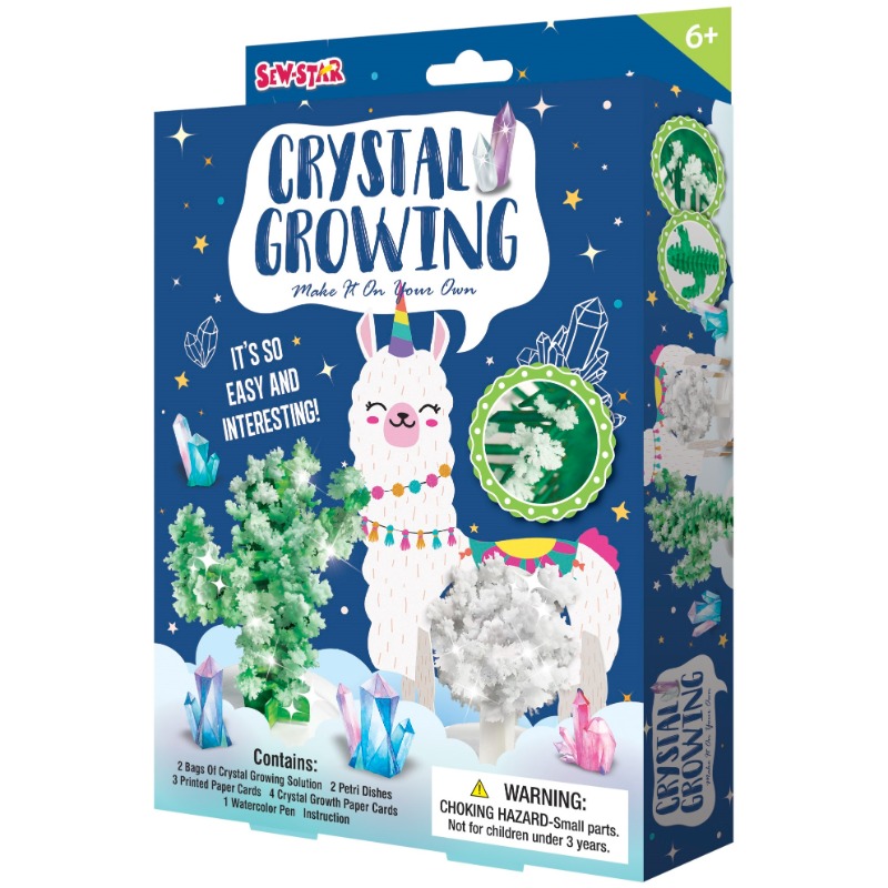 Sew Star Crystal Growing Llama