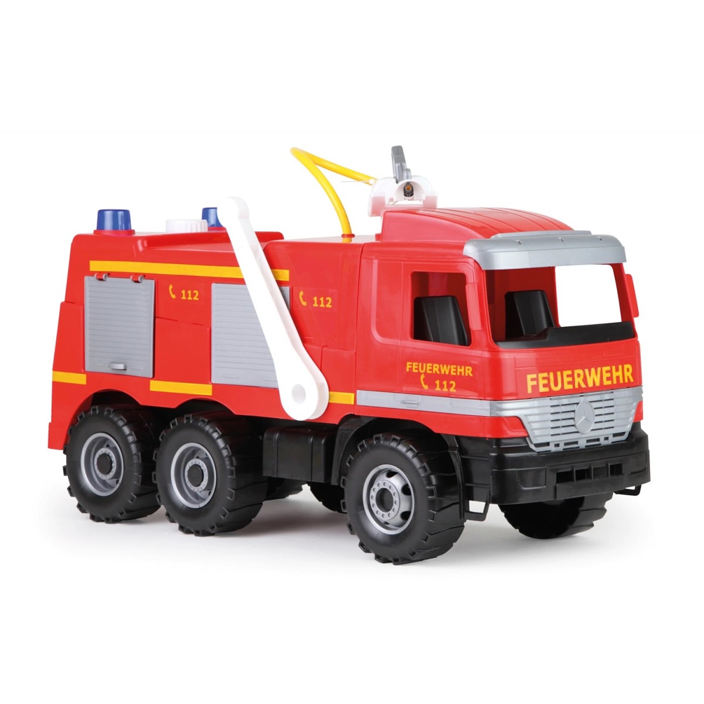 Powerful Giants Fire Truck Actros With Labels
