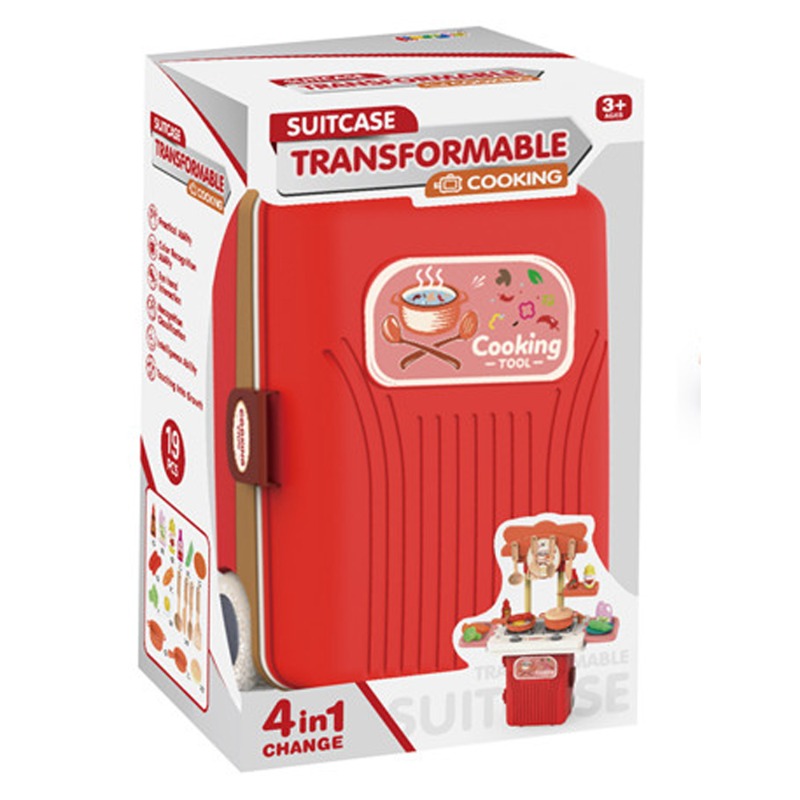 Kitchen Set 4 In 1 - Red