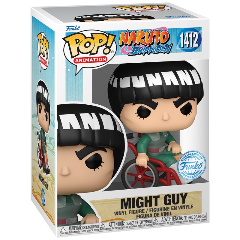 Funko Pop Animation Naruto Might Guy Wheelchair