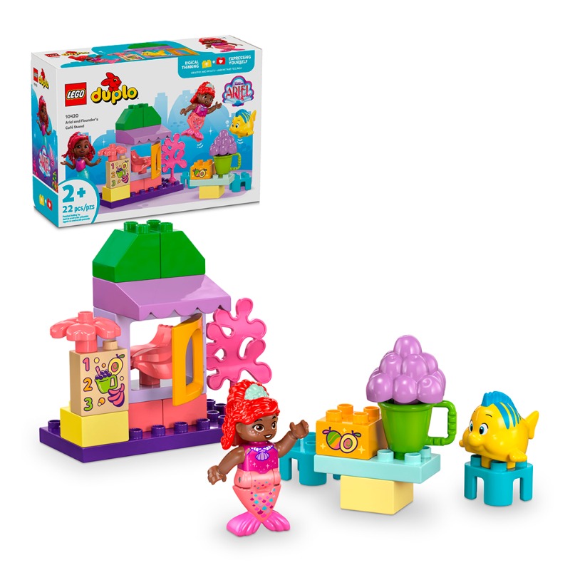 LEGO Duplo Ariel and Flounder's Cafe Stand