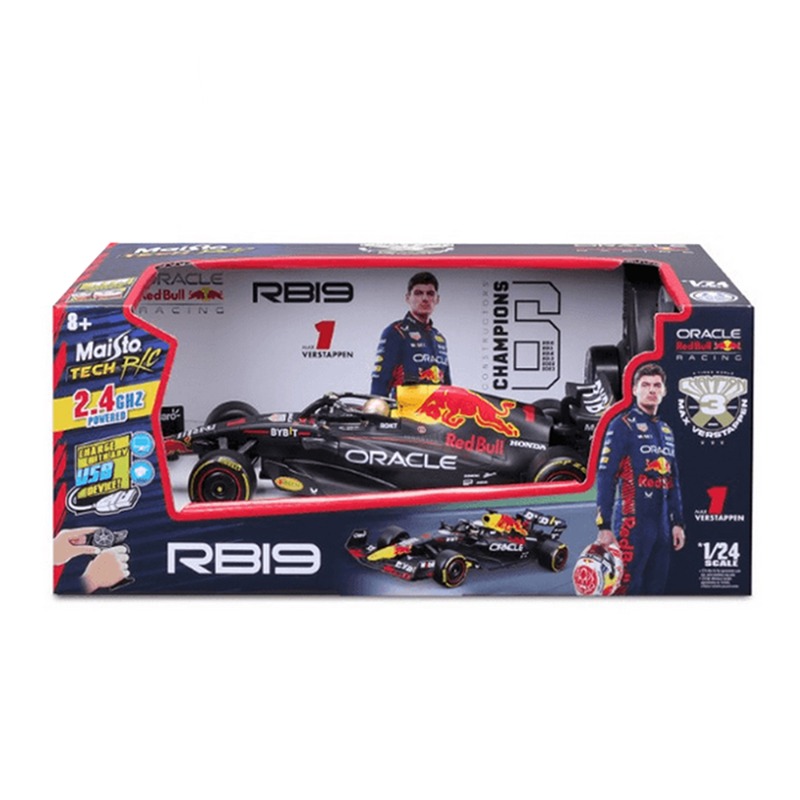 Maisto Max Verstappen's Oracle Red Bull Racing RB car 1: 24