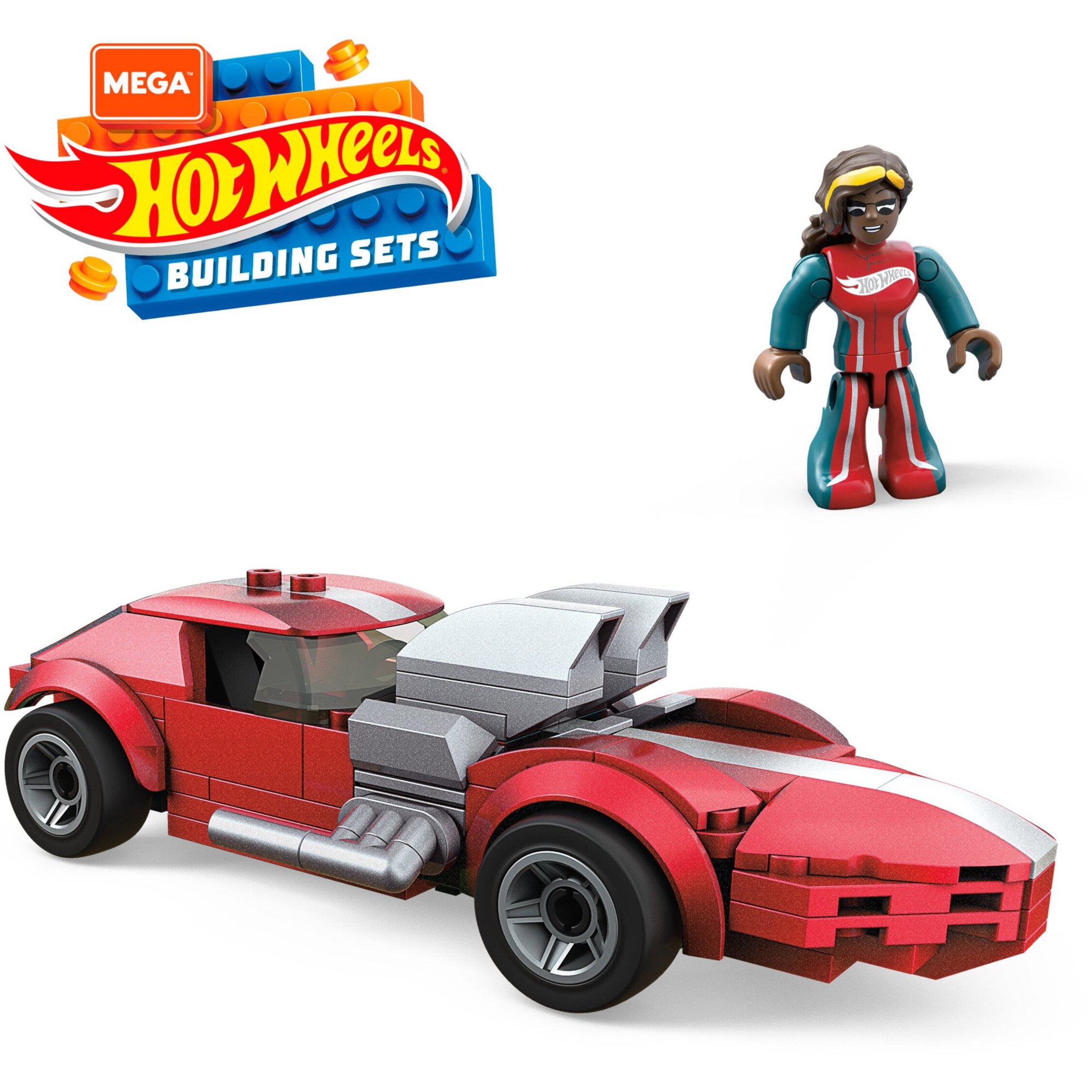 Mega Construx Hot Wheels Monster Truck Racer - Twin Mill