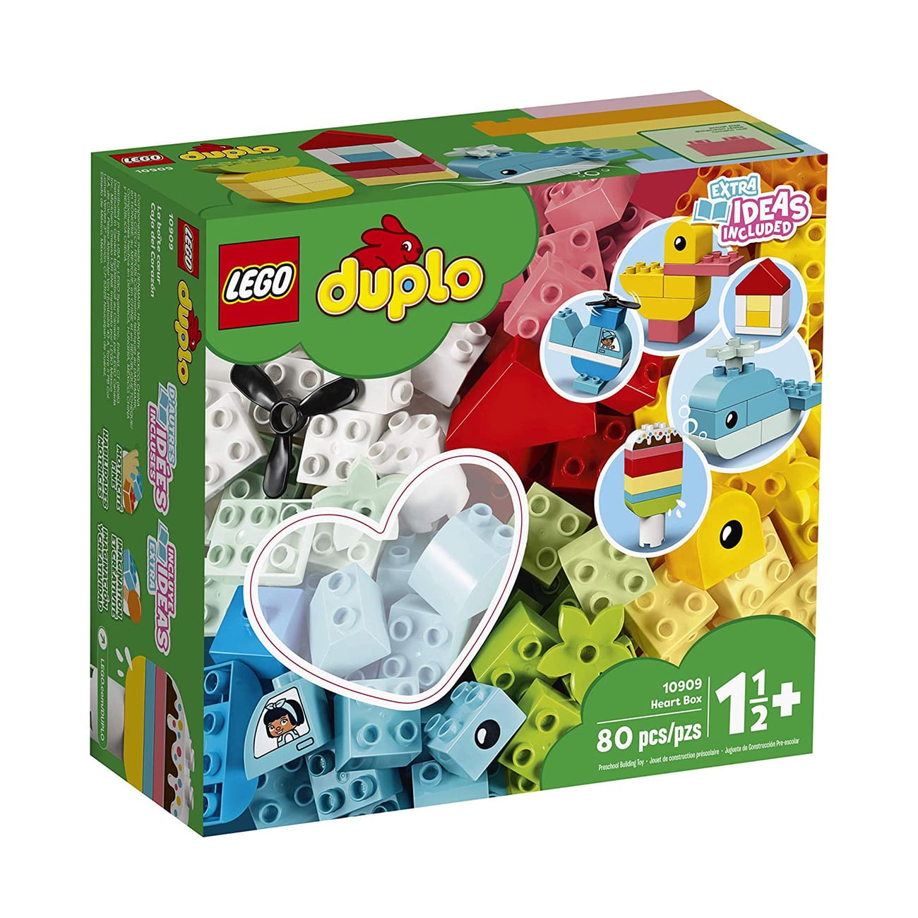 LEGO Duplo Classic Heart Box Building Blocks