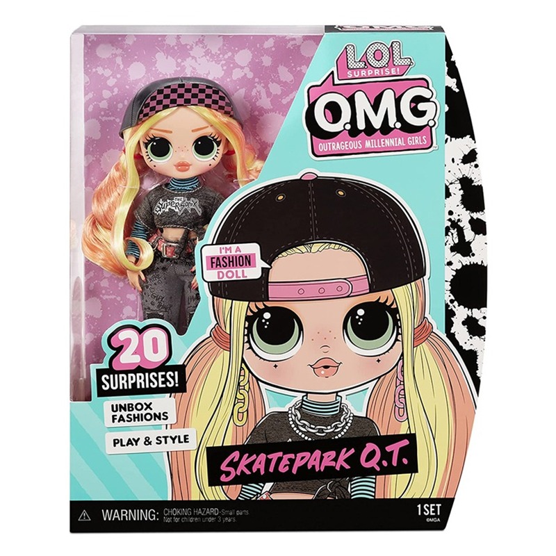 L. O. L. Surprise OMG Skatepark Q. T. Fashion Doll