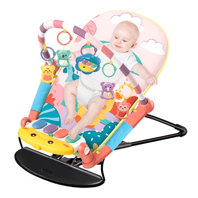Ibi-Irn 2 in 1 Lounge and Leisure Activity Mat Pink