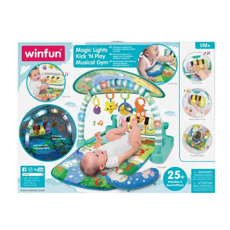 Magic Lights Kick & Play Musical Baby Gym