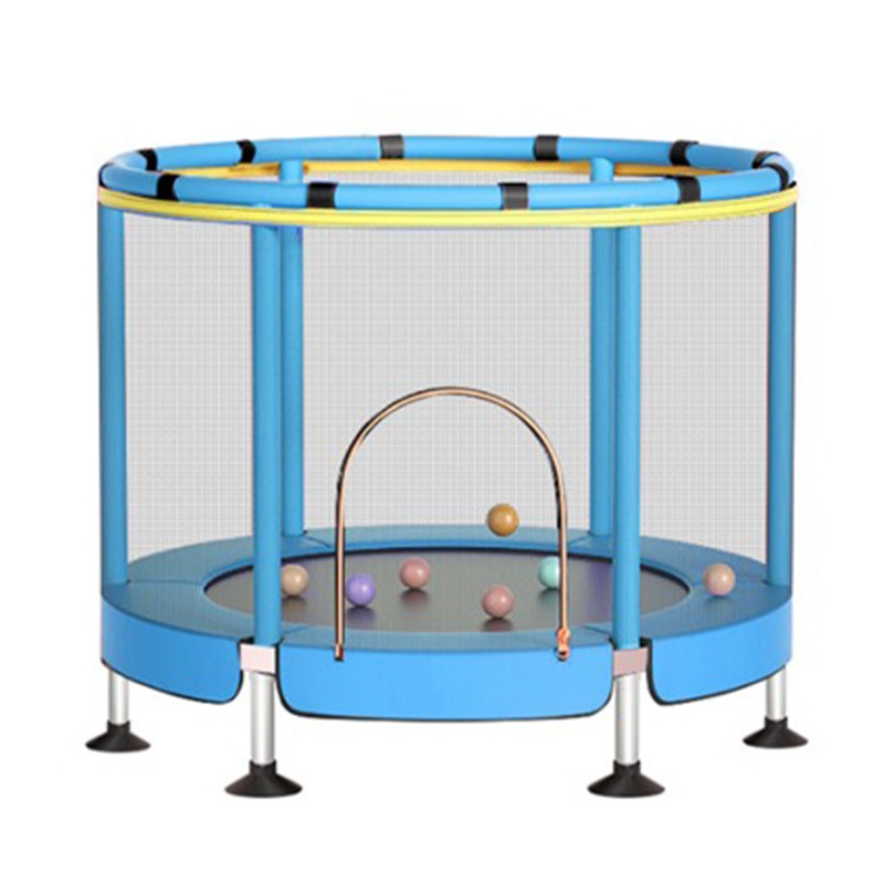 Dolphin 1. 4mtr Trampoline for Kids - 4. 6ft - Blue