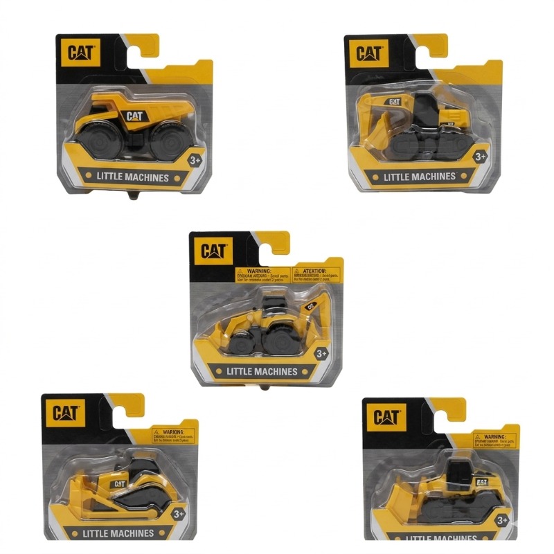 CAT Mini Machines 3-in-1 Construction Vehicle Pack