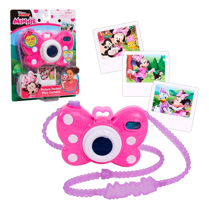 Disney Junior Minnie Mouse Picture Perfect Camera with Lights and Sounds