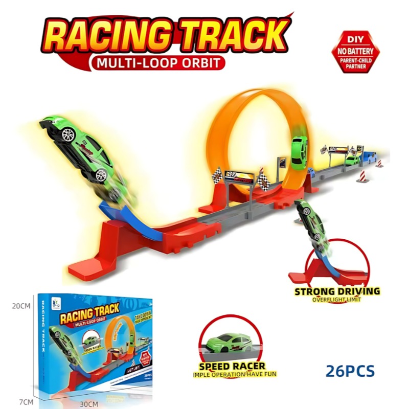 Racing Track Ulti-Loop Orbit - 26pcs