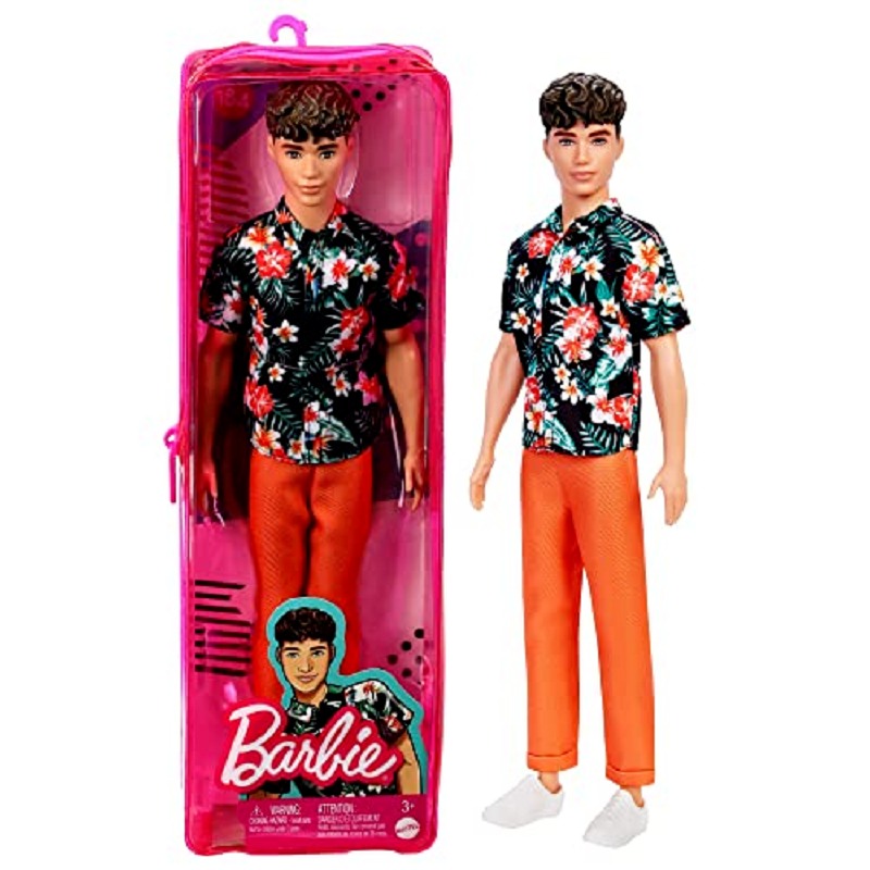 Barbie Fashionistas Ken With Flower Shirt