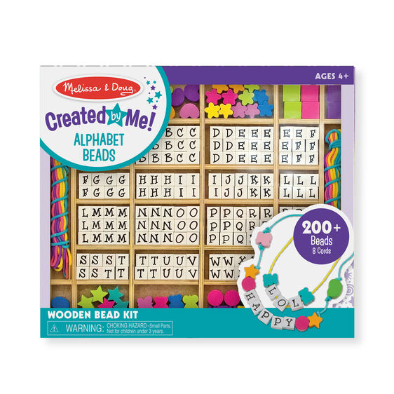 Melissa and Doug Wooden Stringing Beads