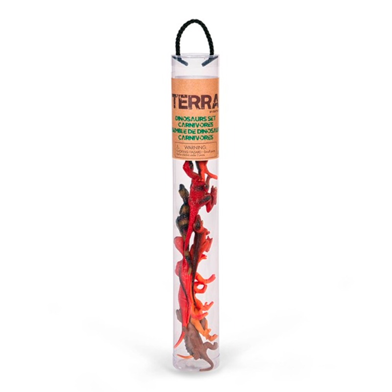 Terra Dinosaurs Tube - 8pcs