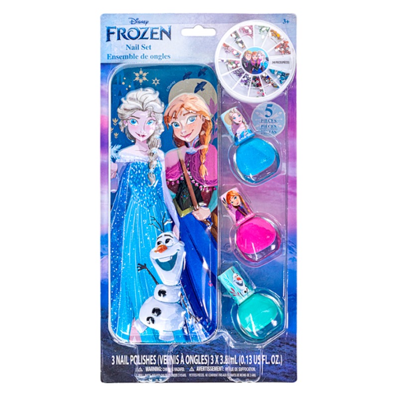 Disney Frozen Nail Polish Set With Case