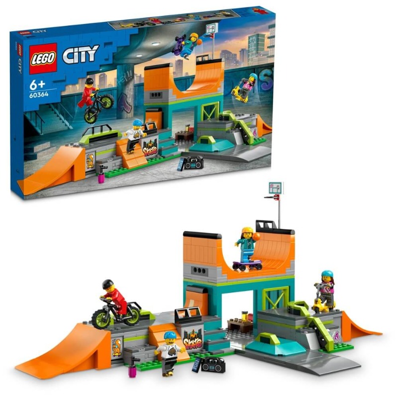 Lego City Street Skate Park 454 Pcs