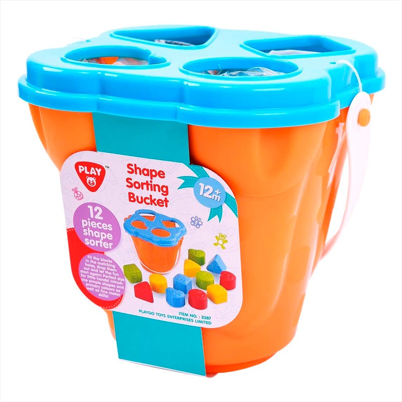 Play Go - Shape Sorting Bucket
