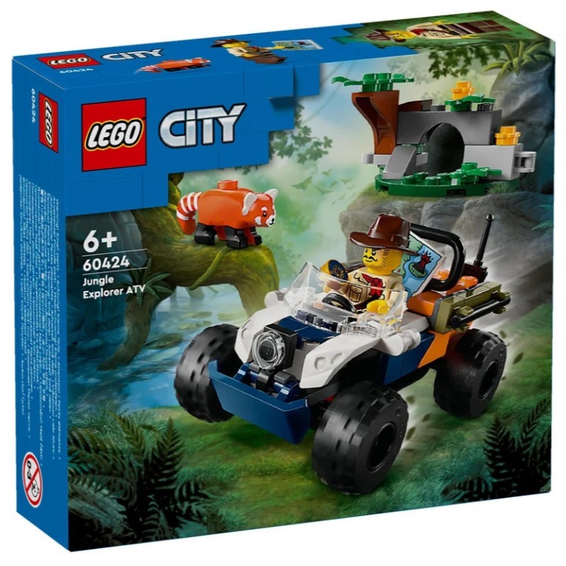 LEGO City Jungle Explorer ATV Red Panda Mission