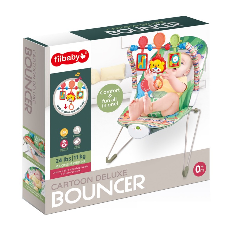 Tiibaby Deluxe Baby Vibrating Rocking Chair