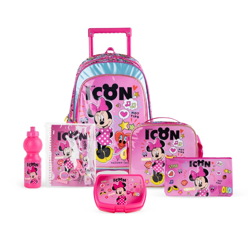 Disney 6in1 Trolley Backpack - Minnie Mouse