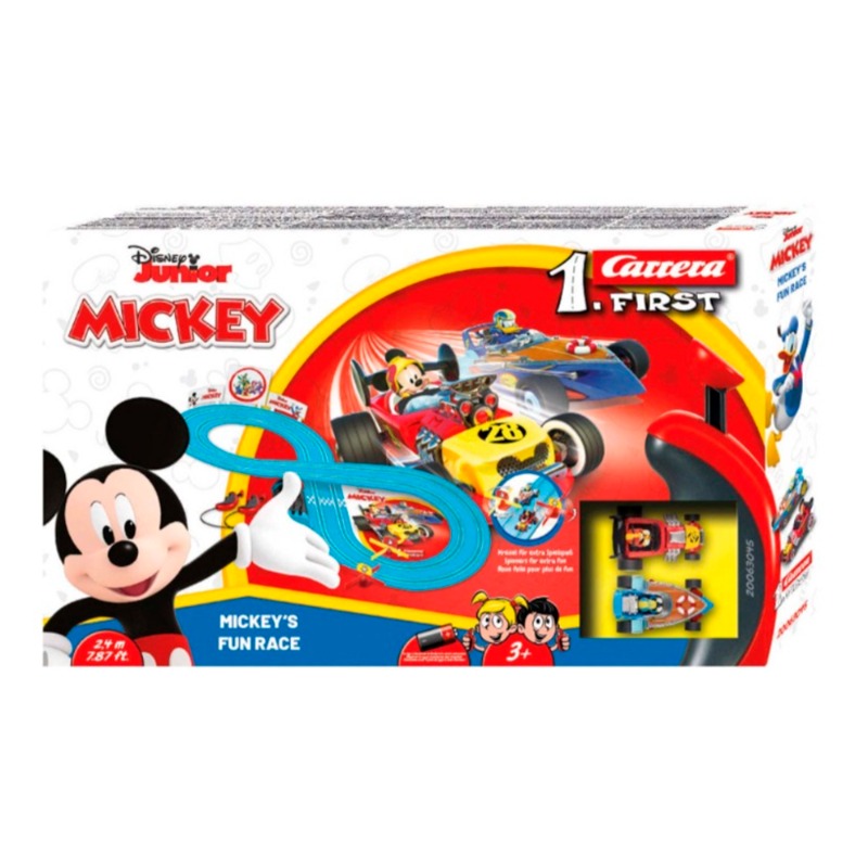 Carrera First Racetrack - Mickey's Fun Race